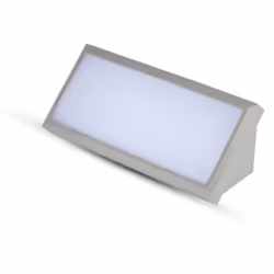 Applique murale LED "LED Wall Lights" série V-TAC, puissance 12W avec effet lumineux doux et anti-éblouissant. De forme recta ...