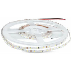 Bande LED SMD2835 5W/m 5m 60 LED/m 12V 3000K IP20 8mm Zig-Zag