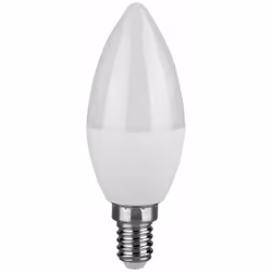 V-TAC Lampadine Ampoule LED E14 4,5W Bougie 6500K (Boîte 6 pièces)