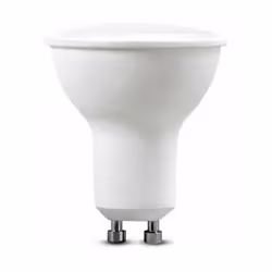 V-TAC Faretti Spot LED GU10 4.5W 100° Satin Cover 6500K (Boîte 6 pièces)