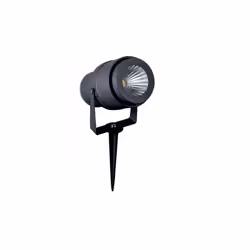 Lampe de jardin LED V-Tac VT-857 COB en forme de piquet d'une puissance de 12W. Technologie LED COB avec faisceau lumineux de ...