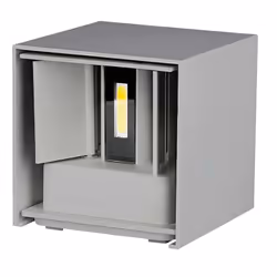 Applique LED 5W lumière blanche naturelle 4000K 700LM 120° (angle du faisceau lumineux réglable) double effet d'émission lumi ...