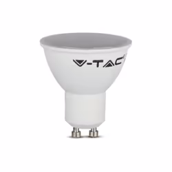 Spot LED GU10 4,5W 100° Opal V-TAC VT-1975 - 110 ° - Blanc froid - 6500K Un spot LED moins cher qu'un spot halogène pour de g ...