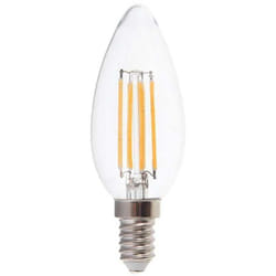 V-TAC VT-2127 ampoule led bougie E14 6W 100LM/W filament lumière blanche naturelle 4000K - SKU 217424