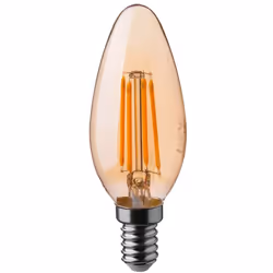 Ampoule LED E14 4W Filament Ambre 2200K