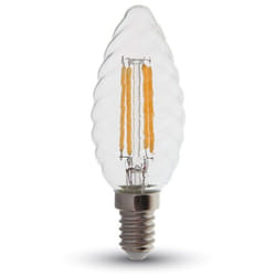 V-tac - Ampoule led E14 4W 100LM/W Filament de bougie 3000K Dimmable