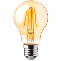 V-TAC Lampadine Ampoule LED E27 12W 110LM/W A70 Filament Ambre 2200K