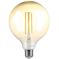 VT-2018 8W led filament globe ampoule vintage E27 ambre G125 lumière dimmable 2200k sku 217155 - V-tac