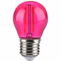 V-TAC Lampadine Ampoule LED E27 2W G45 Filament Couleur Rose