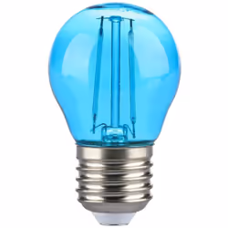 V-TAC Lampadine Ampoule LED E27 2W G45 Filament Couleur Bleu