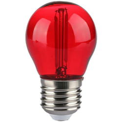 Ampoule led E27 2W G45 Filament Couleur Rouge - V-tac