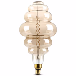 V-TAC Lampadine Ampoule LED E27 8W S200 Double Filament Dimmable 1800K