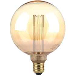 Ampoule led E27 4W G125 Filament Ambre 1800K - V-tac