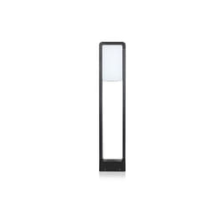 V-tac - VT-33 Borne de jardin led 10W puce Samsung fixation au sol 80cm aluminium noir IP65 lumière 4000K - sku 2120114