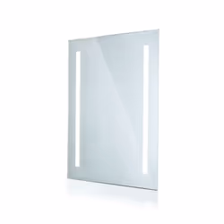 V-TAC VT-8700 Miroir de salle de bain réversible avec lampe LED intégrée de 35 W au design moderne. La lampe dispose en inter ...