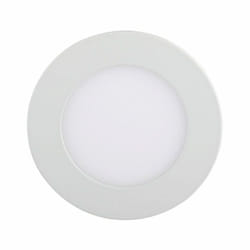 Mini Panneau LED 3W Montage encastré Rond Couleur Blanc 2700K
