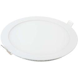 V-tac - Mini panneau led 18W rond encastrable 3000K
