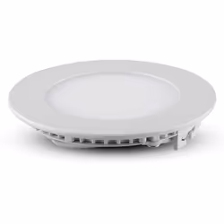 Panneau LED encastré rond 18W lumière blanche naturelle 4000K + alimentation (Driver) Mod.214861 Conçu pour les faux plafonds ...