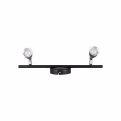 Applique LED 2x4,5W (double tête) lumière blanche NATURELLE 4000K. Structure au design moderne et élégant, en matière plastiq ...