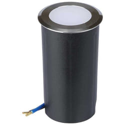 V-tac - VT-1151 Spot piétinable led souterrain 1W blanc froid 6400K rond aluminium argent IP67 - sku 211464