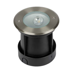 Spot Encastrable Extérieur de Sol led Rond 8W IP67 Argenté V-tac VT-7679 - 20°