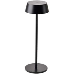 V-tac - Lampe de table led 2W Noir Couleur Aluminium Rechargeable avec usb c Touch Dimmable 3000K