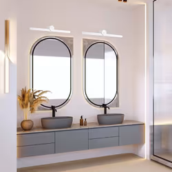 Obtenez une couverture d'éclairage supérieure avec la lampe miroir murale 10W d'Ideal ! Cette lampe miroir murale ultra-puiss ...