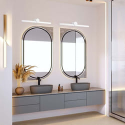 V-tac - Miroir lumineux led - IP65 - Blanc - 10W - 1530 Lumens - 4000K
