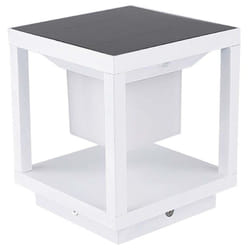 Colonne lumineuse à capteur solaire - IP65 - Blanc - 2W - 90 Lumens - 3000K