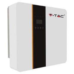 V-tac - Onduleurs solaires - monophasés - sur réseau - hybrides - IP65 - 5kW