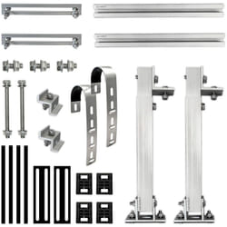 V-tac - Kit de montage de panneaux photovoltaà¯ques pour balcons