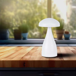 V-tac - Lampe de table rechargeable - IP20 - Blanc - 1W - 55 Lumens - 3 en 1