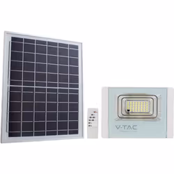 UGS : 10413 Modèle : VT-200W Description Le projecteur LED V-TAC avec télécommande et panneau solaire 40 W est une solution d ...