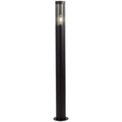V-tac - Borne lumineuse d'extérieur - Raccords muraux E27 - IP44 - Corps noir