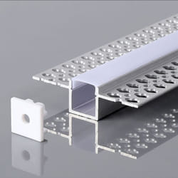 Bande led - Kit de montage - IP20 - Argent