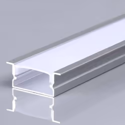 Description générale Ce profilé linéaire en aluminium gris avec finition satinée est conçu pour l'installation de bandes LED. ...