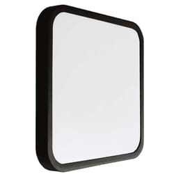 V-tac - Plafonnier led carré 24W Cadre noir 4000K IP44