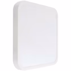 Plafonnier LED carré 18W avec détecteur de mouvement micro-ondes Blanc 4000K IP44