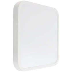 V-tac - Plafonnier led carré 18W avec détecteur de mouvement micro-ondes Blanc 4000K IP44