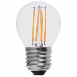 V-TAC Lampadine Ampoule LED E27 6W 100LM/W G45 Filament 4000K