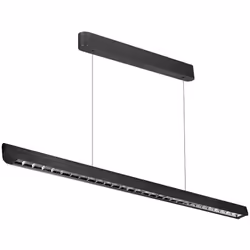 Transformez votre espace avec la suspension linéaire LED. Son profil moderne et fin (1227x50x60mm) met en valeur les environn ...