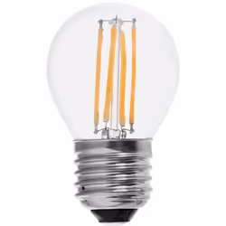Transformez n'importe quelle pièce avec l'ampoule à filament G45, qui allie efficacité énergétique et style vintage. Cette am ...