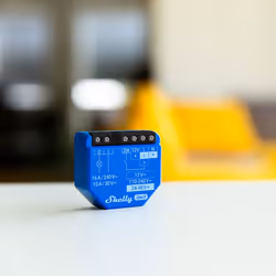 Shelly 1 Gen3 Commutateur intelligent 1P Bleu