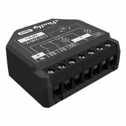 Shelly 2PM Gen3, Commutateur intelligent, 2P, Sans fil, 2402 MHz, 10 m, 30 m