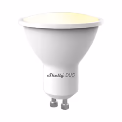 Shelly DUO GU10, Ampoule intelligente, Wi-Fi, Blanc, LED, GU10, Blanc