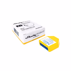 Shelly RGBW2, Sans fil, Wi-Fi, Bleu, Jaune, 2400 – 2500, CE, RoHS, CC