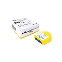 Shelly RGBW2 Sans fil Bleu, Jaune