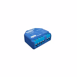 Shelly Plus 1, Sans fil, Bluetooth / Wi-Fi / ZigBee, Bleu, 1 canaux, 1 mW, 30 m