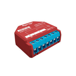 Shelly Plus 1PM commutateur électrique Commutateur intelligent 1P Rouge