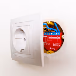 Shelly Plus 1PM commutateur électrique Commutateur intelligent 1P Rouge